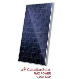لوح شمسي Canadian Solar متعدد البلورات 330W — صورة 3