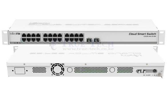 سويتش MikroTik مُدار 24 منفذ