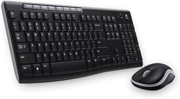 لوحة مفاتيح وفأرة Logitech MK270 لاسلكية